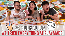 We Tried Everything at Playmade Bubble Tea | Eatbook Tries Everything | EP 1